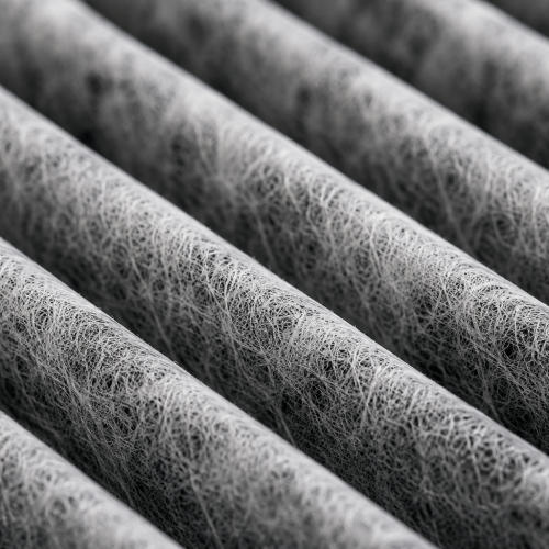 Fibrous Pleated Filter Texture